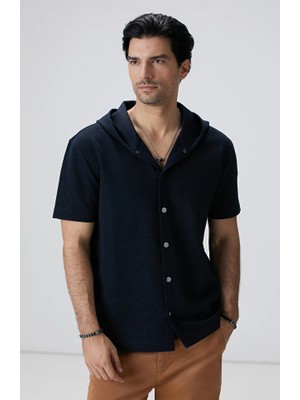 Network Black Jacquard Shirt