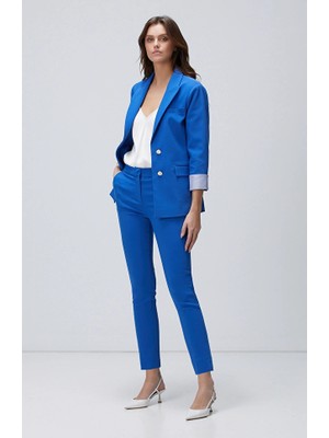 Network Saxe Blue Trousers