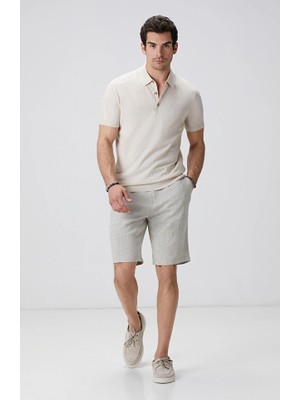 Network Linen Shorts
