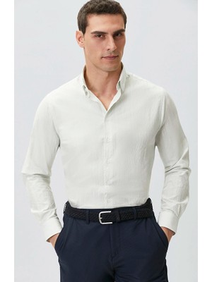 Network Mint Textured Shirt