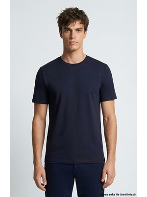 Network N-Tech Navy Basic T-Shirt