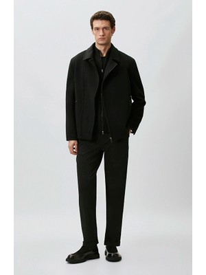 Network Black Diagonal Sweatpants