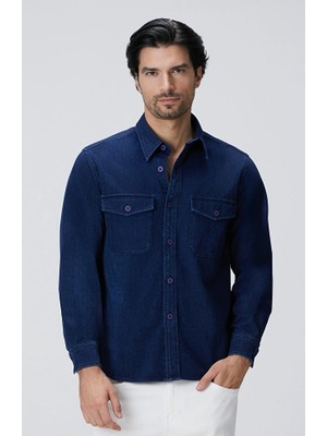 Network Indigo Denim Shirt