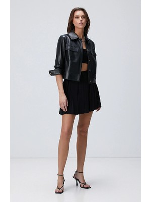 Network Black Skirt