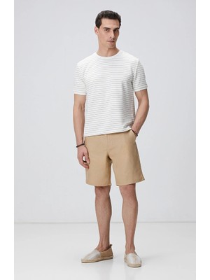 Network Mink Linen Chino Shorts