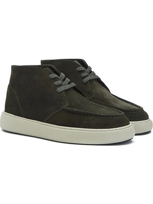 Network Khaki Casual Comfort Men's Suede Boots