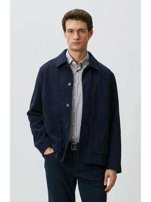Network Navy Velvet Blazer