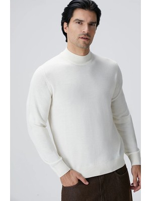 Network White Wool Blend Sweater