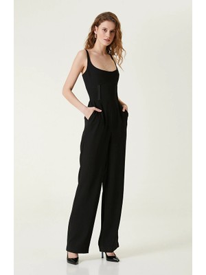 Network Black Jumpsuit