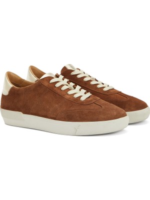 Divarese Dıvarese Camel Women's Suede Sneakers