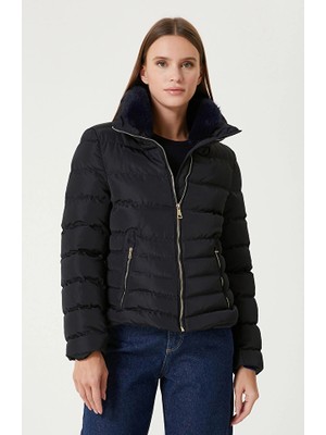 Network Navy Quilted Jacket
