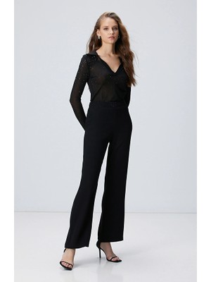 Network Black Evening Trousers