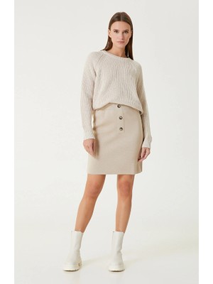 Network Light Beige Skirt