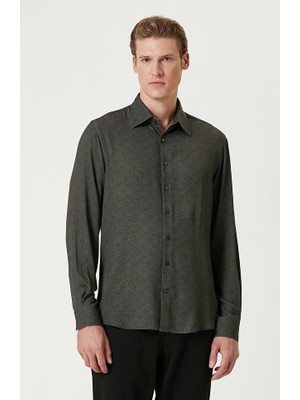 Network Khaki Comfort Fit Shirt