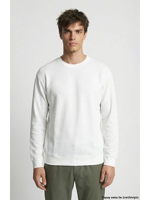 Network White N-Tech Mercerized Sweatshirt