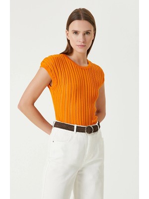 Network Orange Sweater