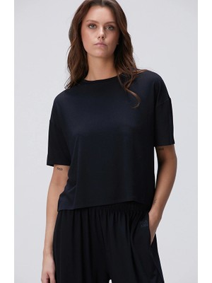 Network N-Tech Black Modal Blend T-Shirt