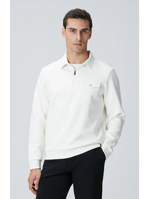 Network N-Tech Off-White Sweatshirt