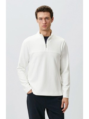Network N-Tech Ecru Modal Blend Sweatshirt