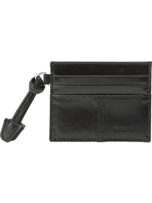 George Hogg Black Women's Leather Card Holder