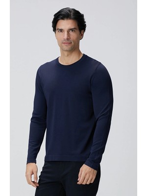 Network N-Tech Navy Basic Knit Sweater