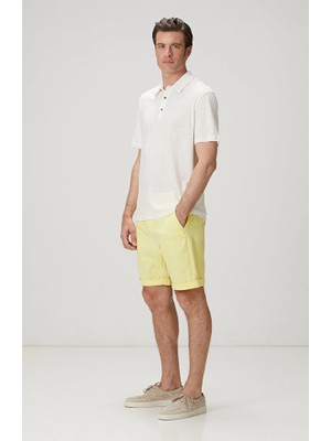 Network Off-White Linen Blend T-Shirt