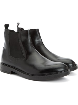 Divarese Dıvarese Black Men's Leather Boots