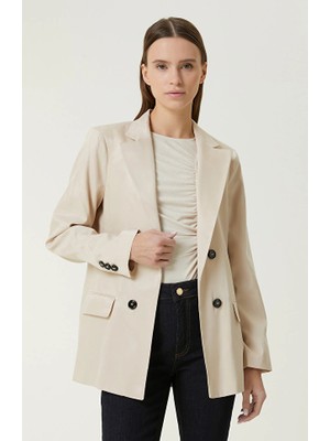 Network Beige Blazer Jacket
