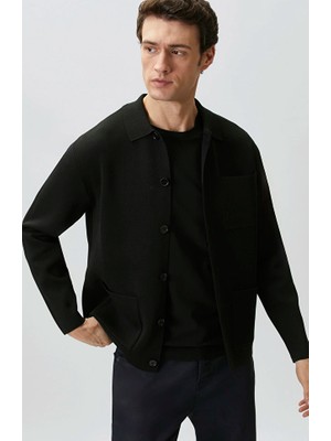 Network Black Knit Jacket