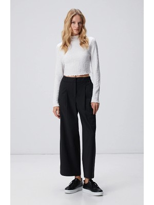 Network N-Tech Black Elastic Waist Pants
