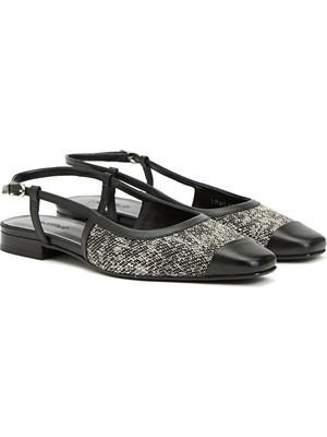 Network Black Ballet Flats