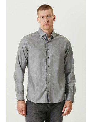 Network Cotton Grey Shirt