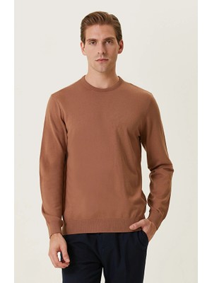 Network Caramel Sweater