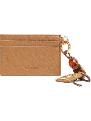 Divarese Dıvarese Mink Charm Detail Women's Card Holder