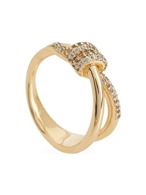 Network Gold Stone Detail Women's Ring