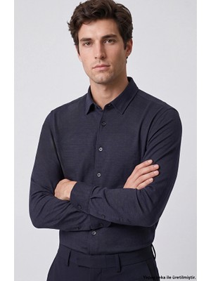 Network Navy Flannel Shirt