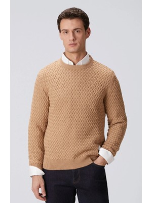 Network Camel Wool Blend Sweater
