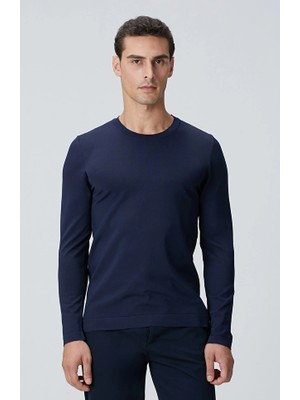 Network N-Tech Navy Basic Knit Sweater