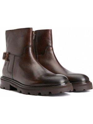 George Hogg Brown Men's Leather Boots