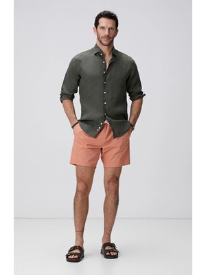Network Orange Swimsuit