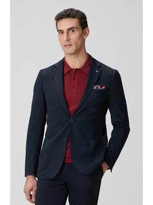 Network Navy Jacket