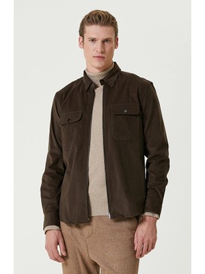 Network Brown Velvet Jacket