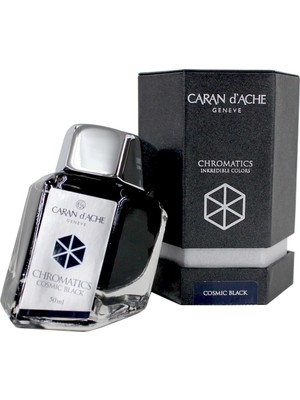 Die Grup Caran D'ache 107414 Cosmic Black/si̇yah Mürekkep 50 ml