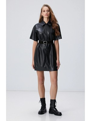 Network Black Mini Dress