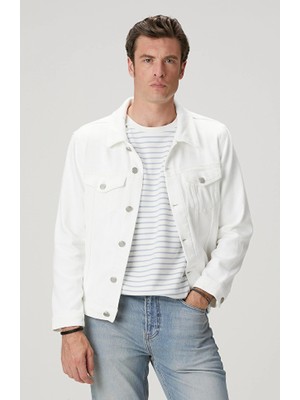 Network Off-White Denim Coat