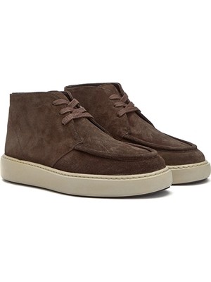 Network Brown Casual Comfort Men's Suede Boots