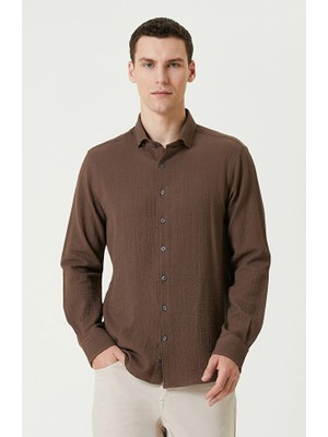 Network Mink Seersucker Shirt