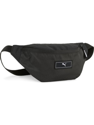 Die Grup Puma Unisex Yetişkin Puma Deck Waist Bag Bel Çantası Puma Black Tek Beden / Çocuklar Için