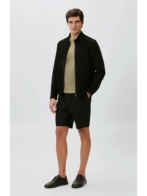 Network Black Reversible Suede Jacket