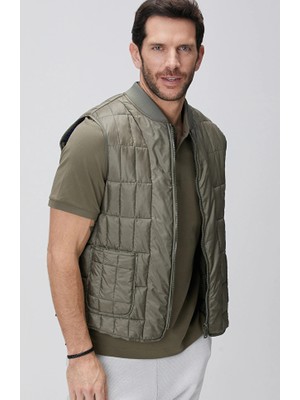 Network Khaki Vest